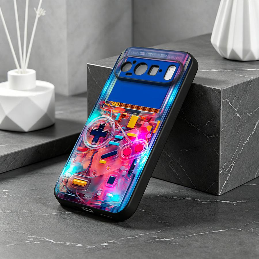 Gaming Console Google - Funda Telefoonhoesje voor Google Pixel 10A