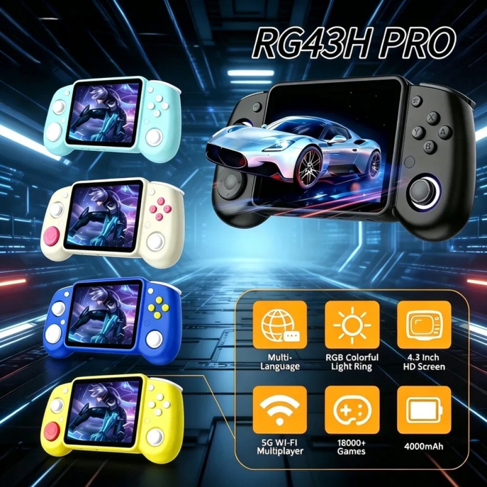 Gaming Console Retro - RG43H Pro Draagbare Retro Handheld Gameconsole