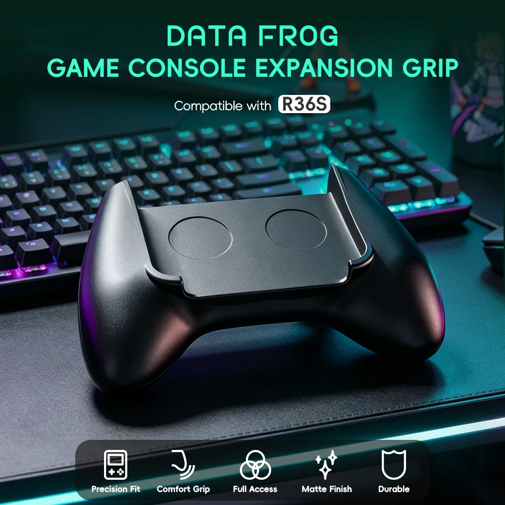 Gaming Console Retro - Data Frog R36S Game Grip Ergonomische