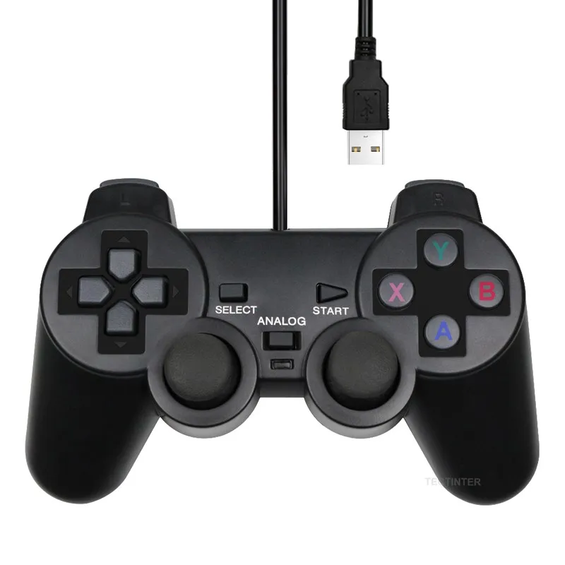 Laptop Gaming Console - Bedrade USB PC Gaming Joystick Gamepad