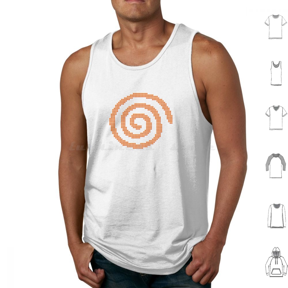 Gaming Console In 90S - Dreamcast Pixel Cubes Tanktops Print Katoen