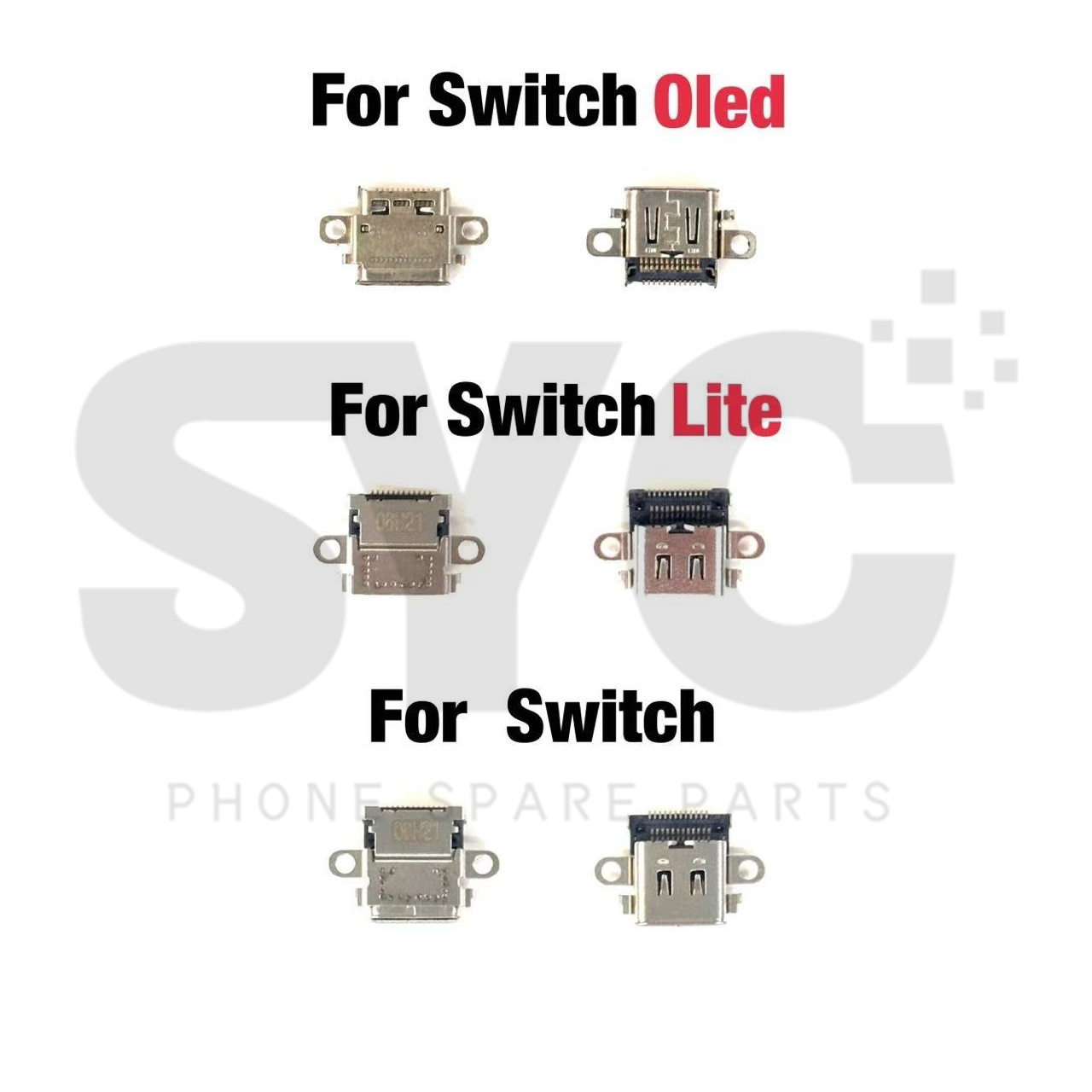 Nintendo Console Switch Lite - Originele USB-oplaadpoortdock voor Nintendo Switch NS