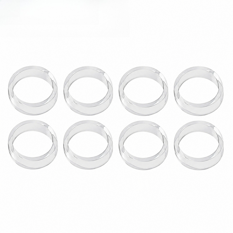 Gaming Console Steam Deck - 8 stuks elastische siliconen joystick-ringen geschikt
