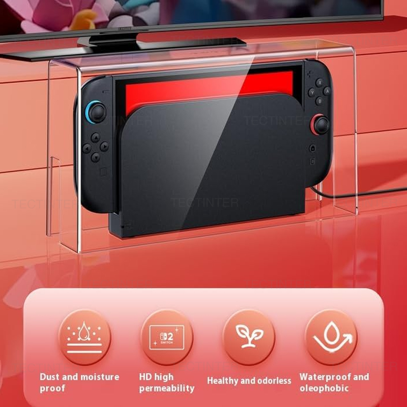 Transparant acryl stofkap voor - Nintendo Console Switch Lite recensie en prijs