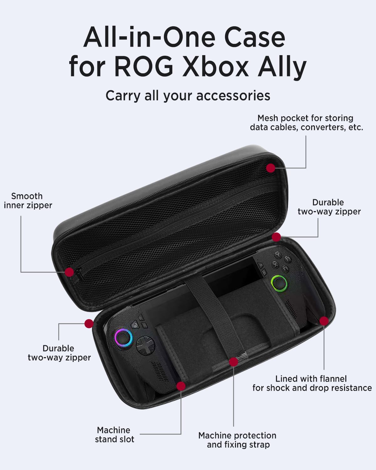 Reisdraagtas voor ROG Xbox All - Gaming Console Rog Ally recensie en prijs