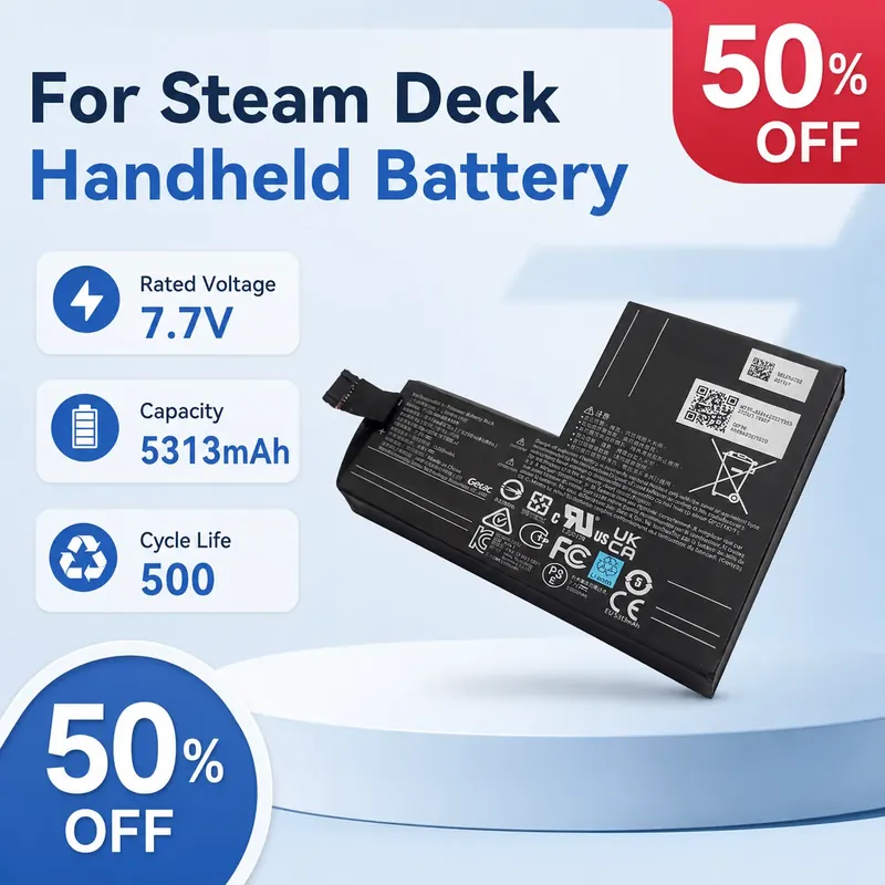 Vervangende batterij voor Stea - Gaming Console Steam Deck recensie en prijs