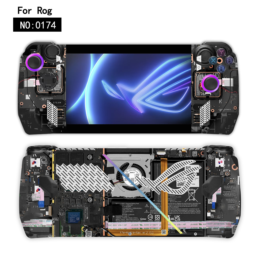 Nieuwe Stickers Cover Case Voo - Gaming Console Rog Ally recensie en prijs
