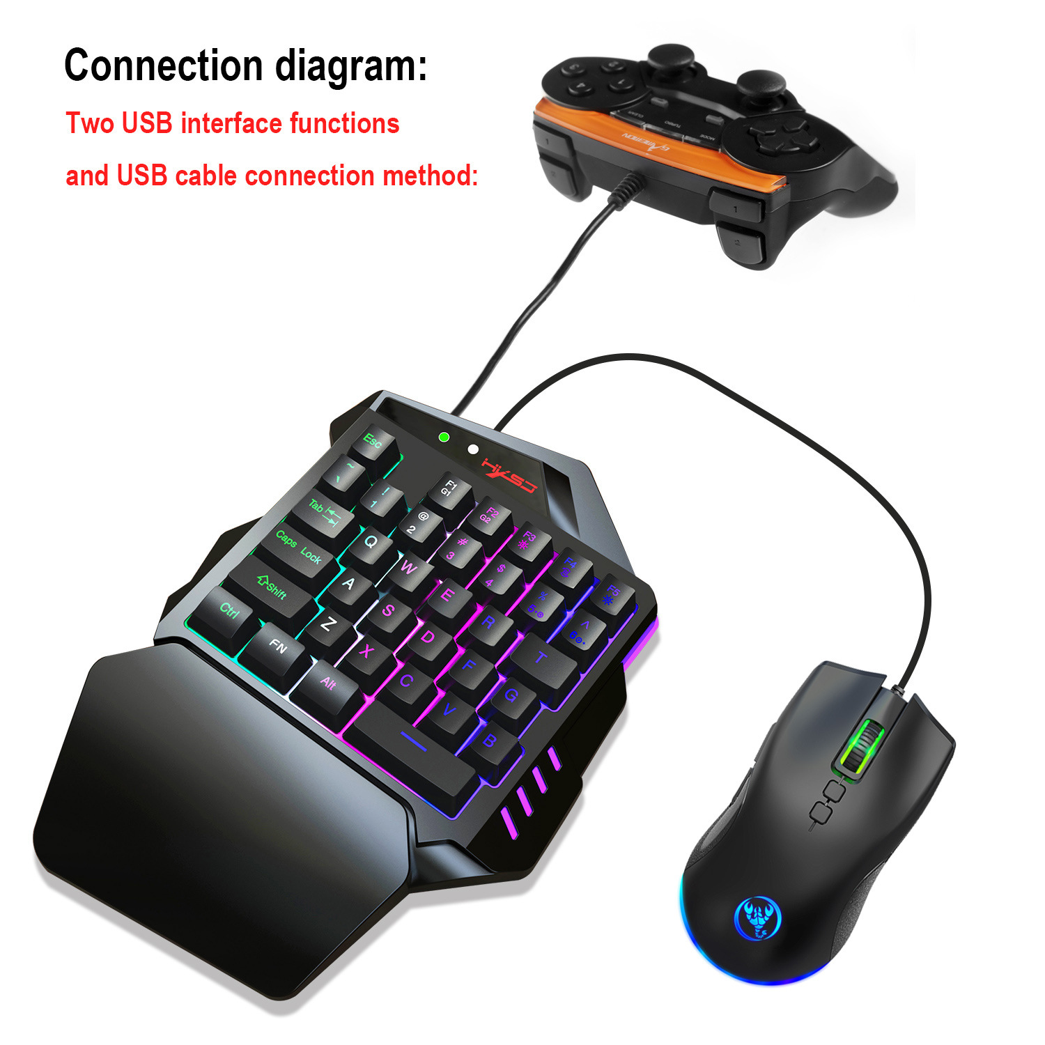 Gamer-toetsenbordset accessoir - Laptop Gaming Console recensie en prijs