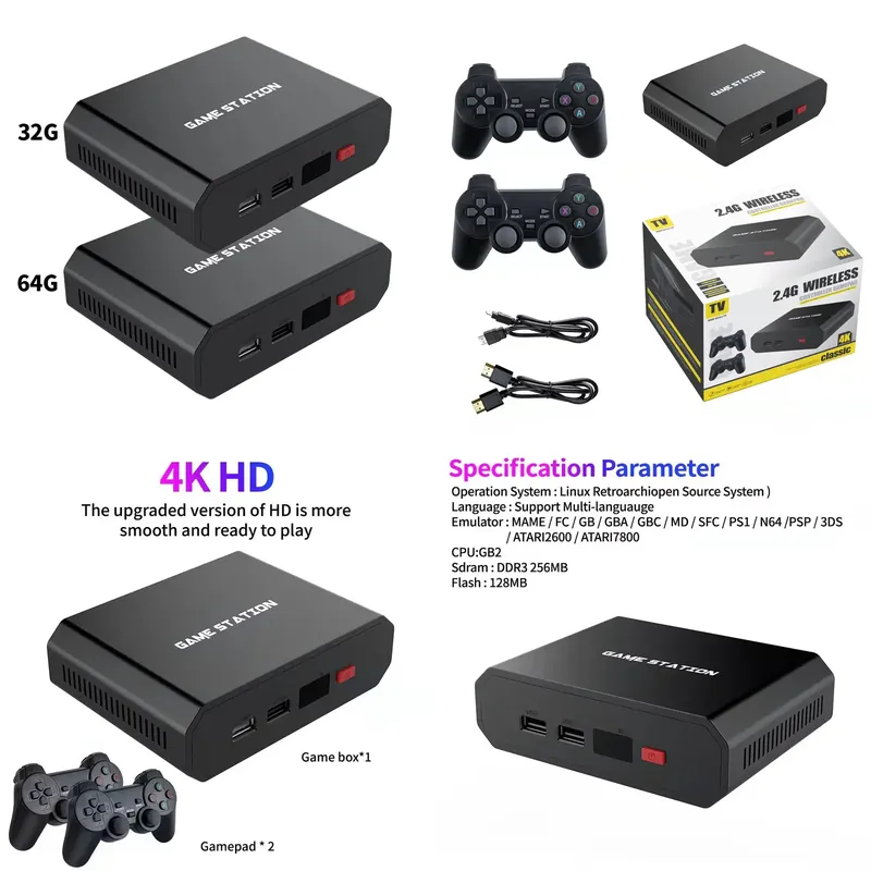 M8plus HD Videogame Console Bo - Gaming Console And Controller recensie en prijs