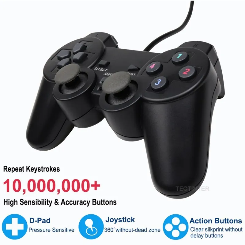 Bedrade USB PC Gaming Joystick - Laptop Gaming Console recensie en prijs