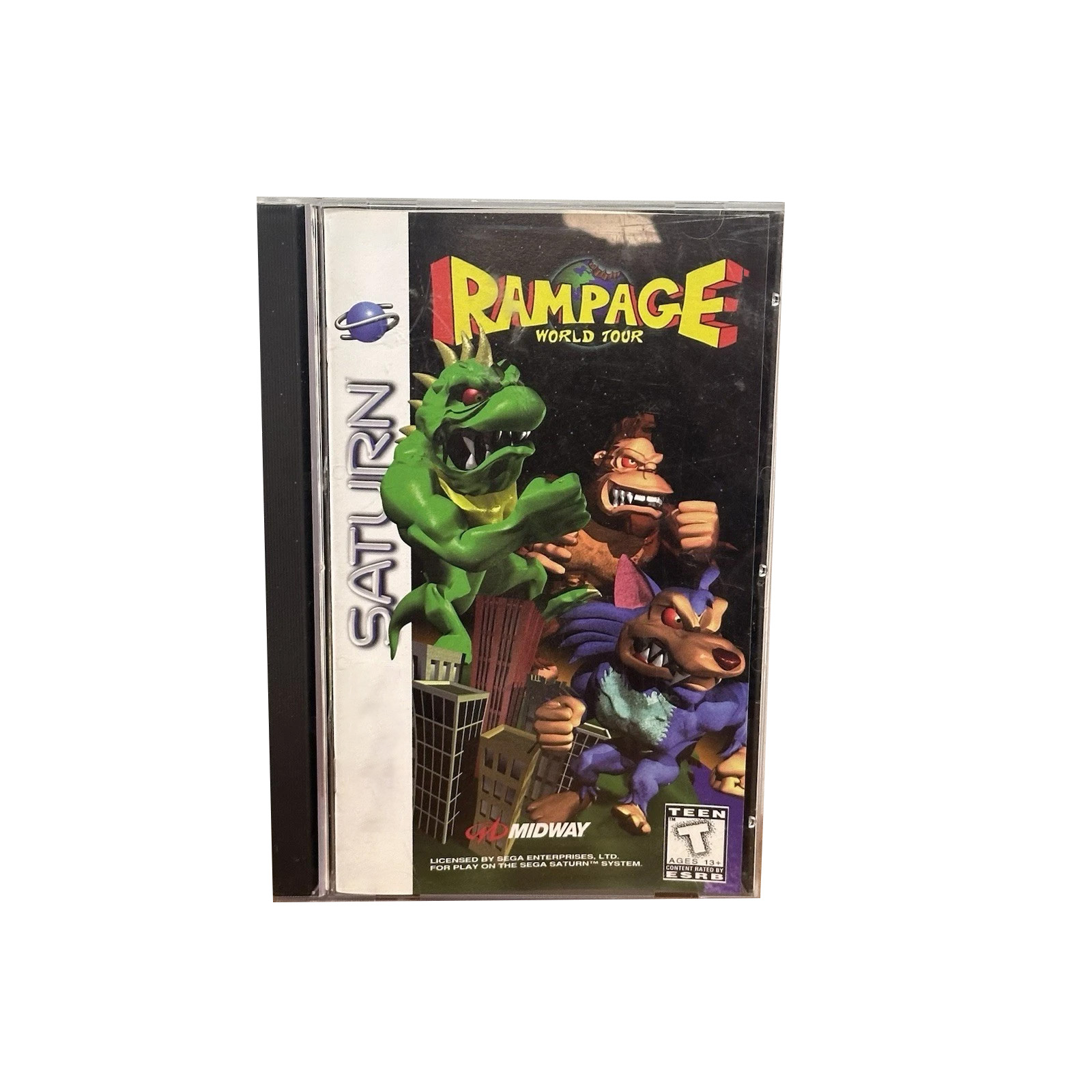 Saturn Copy Disc Game Rampage  - Gaming Console Retro recensie en prijs