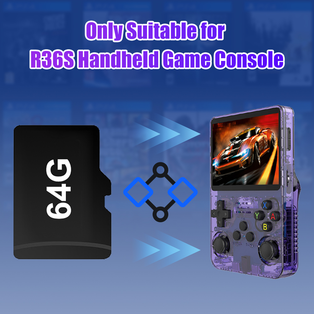 64G Game TF-kaart voor R36S Vi - Gaming Console Psp recensie en prijs