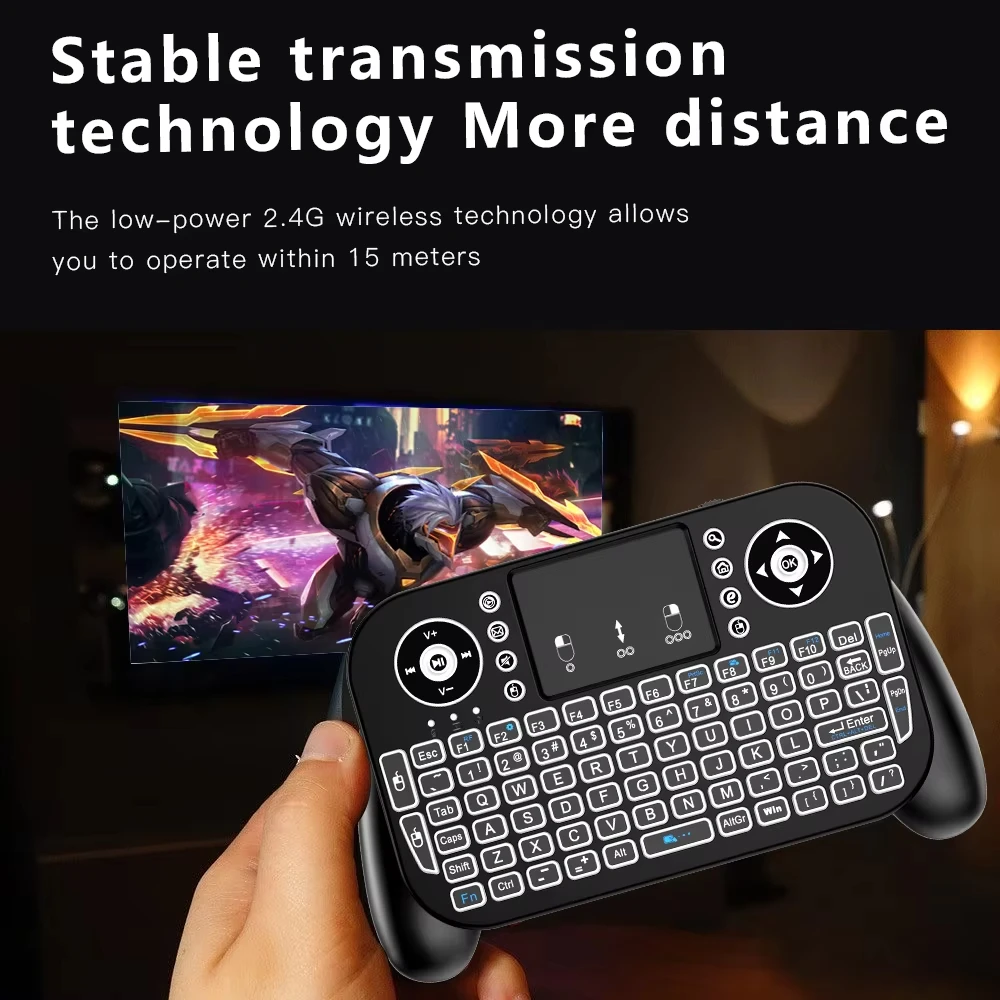 KEBIDUMEI RGB Backlit Mini-toe - Gaming Console For Smart Tv recensie en prijs