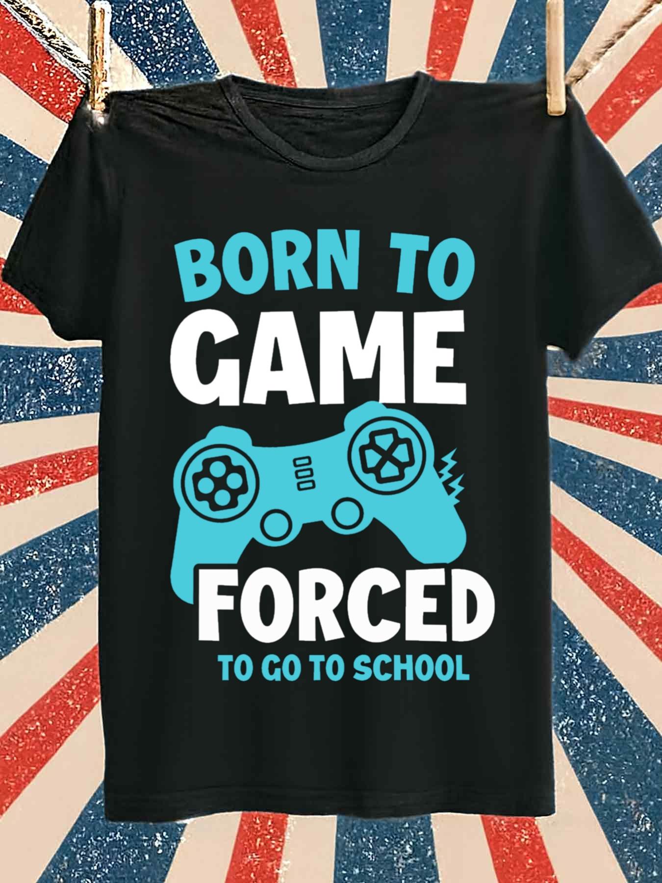 Born to Game Gaming T-shirt vo - Gaming Console Icon recensie en prijs