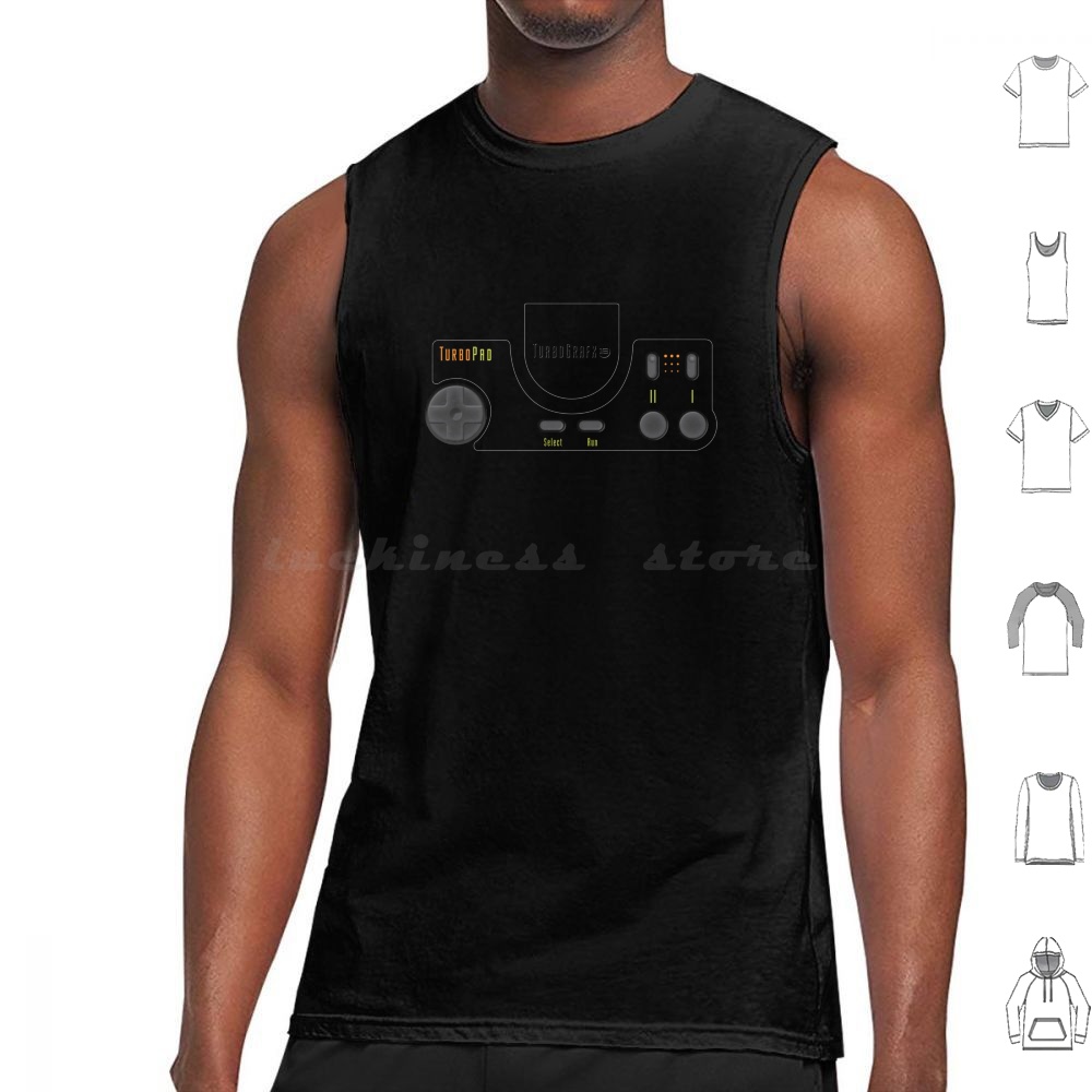 Turbo Pad Tank Tops Vest Mouwl - Gaming Console In 90S recensie en prijs