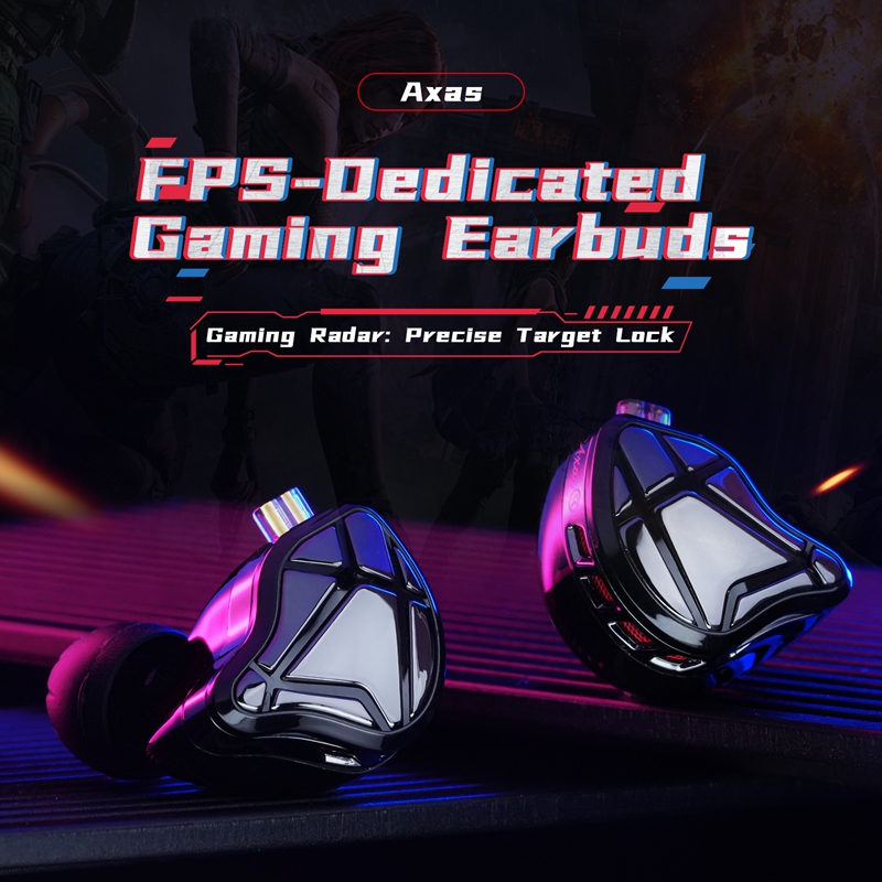    KZ Axas FPS Gaming IEM Oor - Gaming Console For Your Phone recensie en prijs